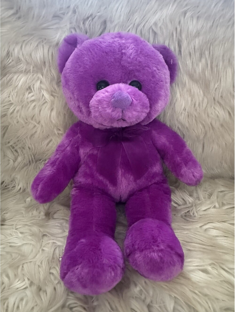 Kellytoy Purple Bear Plush
